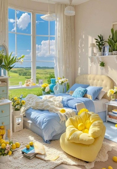 Dreamy Summer Bedroom