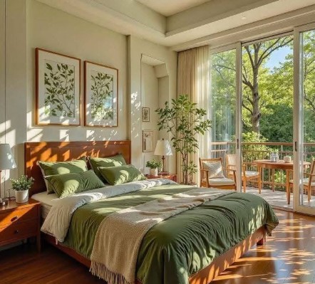 Earthy Bedroom