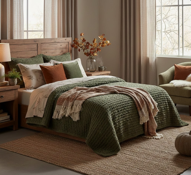 Earthy Browns and Greens