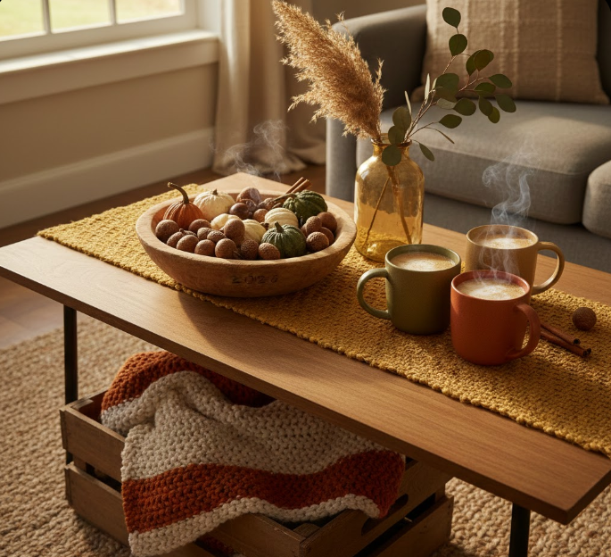 Earthy Colors and Natural Materials