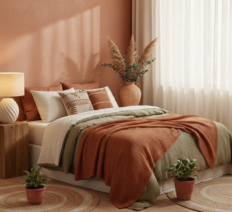 Earthy Terracotta Accents
