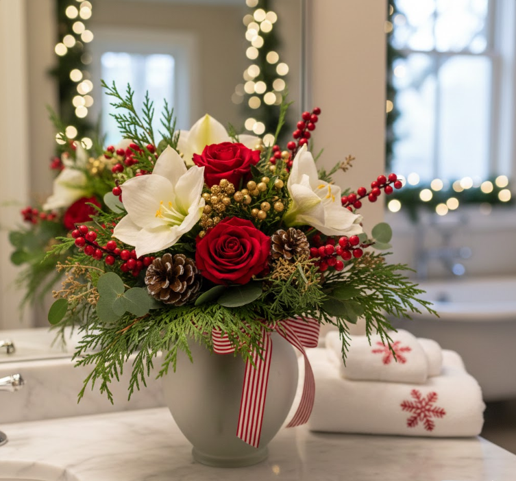 Easy Holiday Bouquet