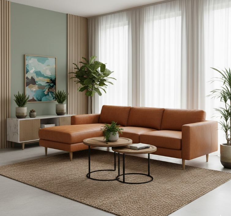 Eco-Leather Sofa Sustainability