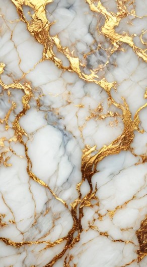 Elegant Gold and Marble