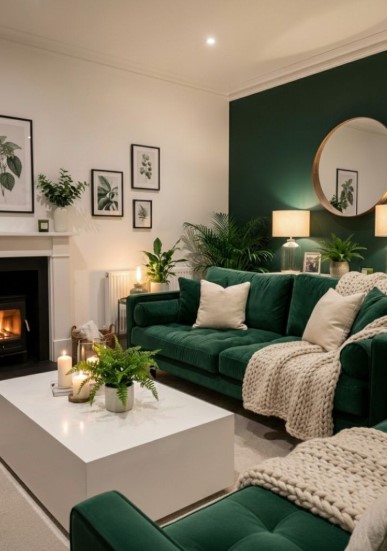 Emerald Green Accents
