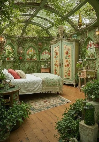 Enchanted Vintage Garden Room