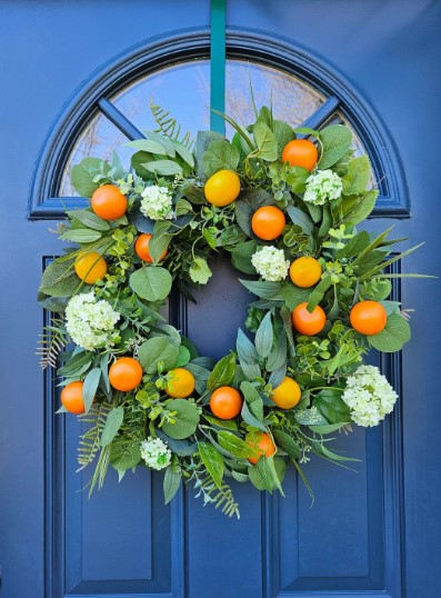 Eucalyptus and Citrus Wreaths