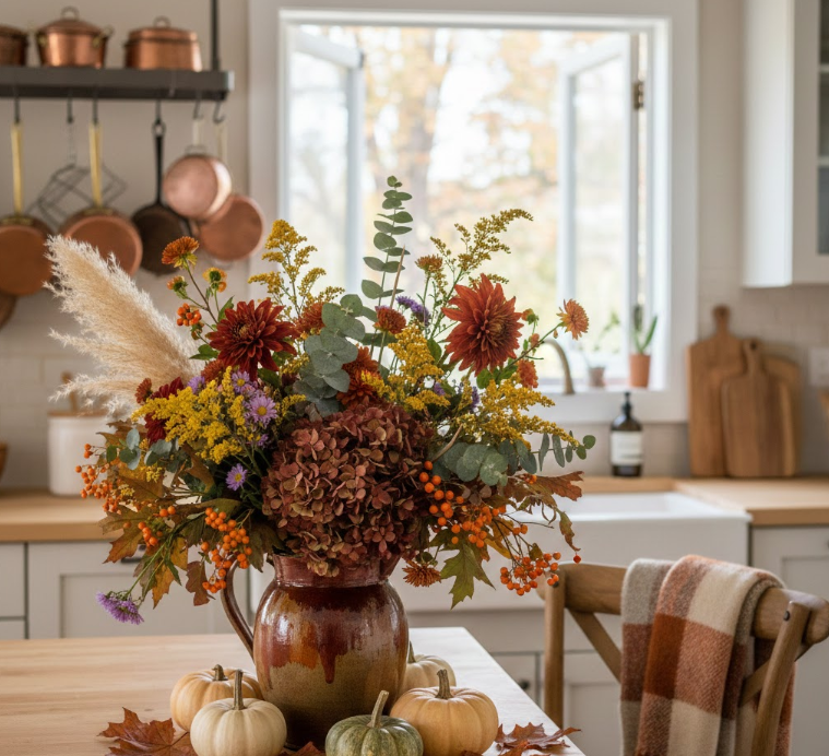 Fall Floral Arrangement
