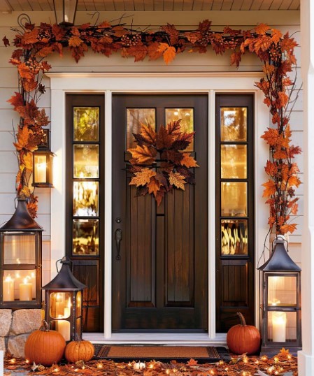 Fall Front Door Decor