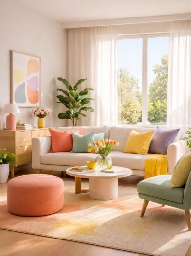 Farmhouse Fresh with a Pop of Color
