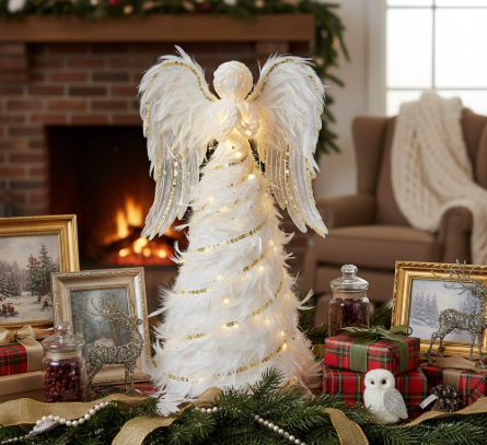Feathered Tree Topper