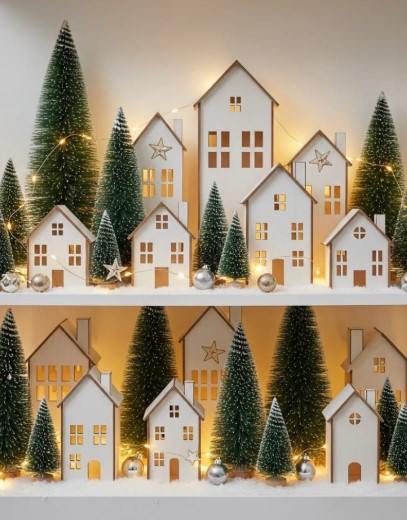 Festive Christmas Shelf