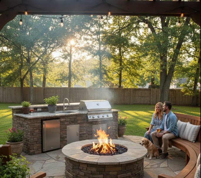 Fire Pit Integration