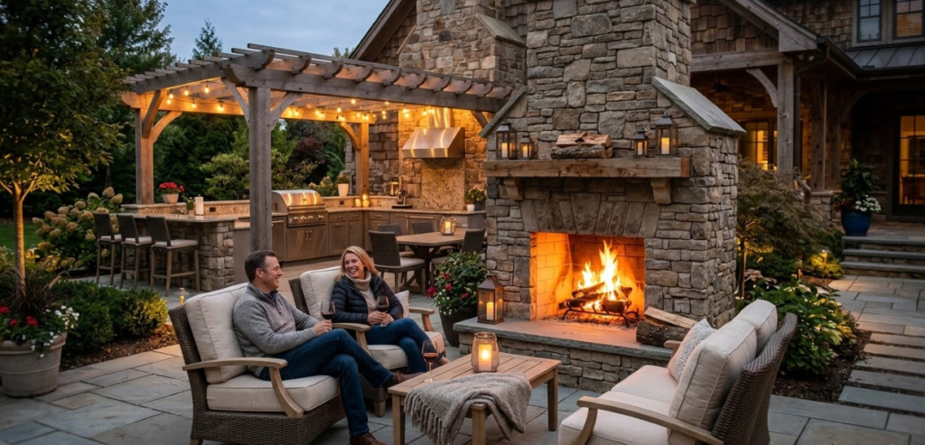 Fireplace or Fire Pit
