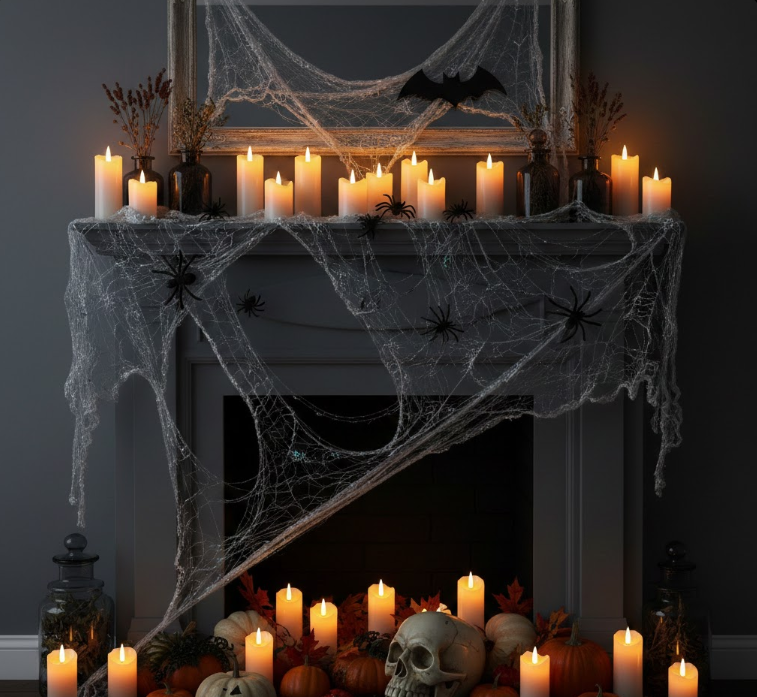 Flickering Candles and Spiderwebs