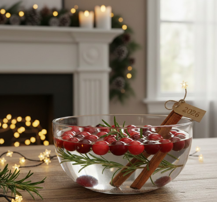 Floating Cranberries