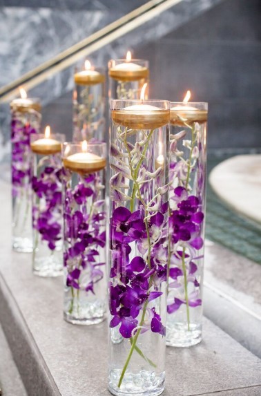 Floating Orchid Vases
