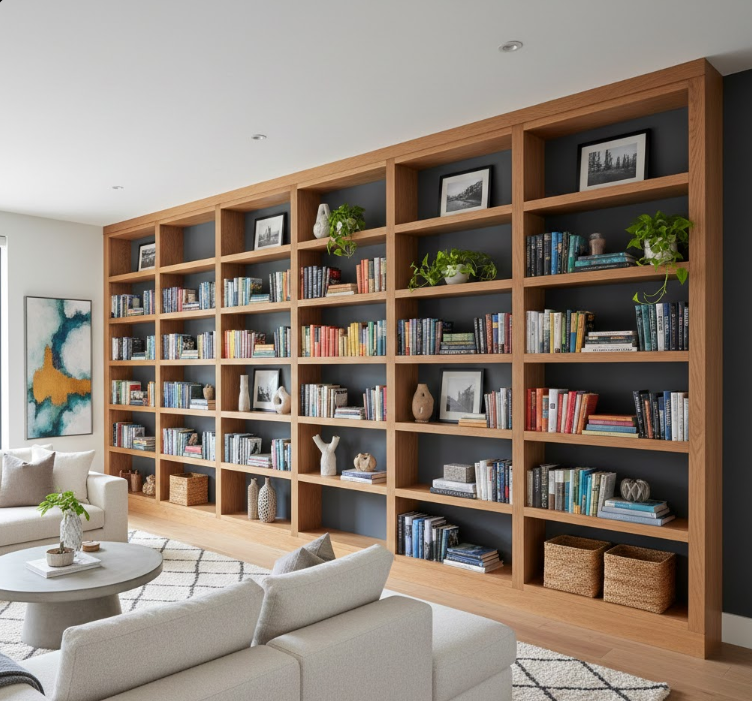 Floor-to-Ceiling Shelving