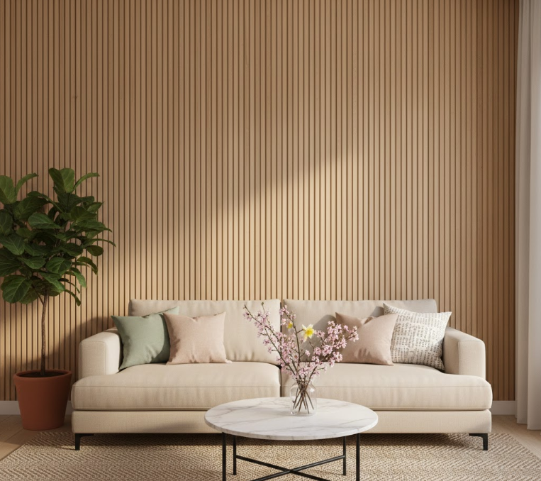 Fluted Wood Wall Panels