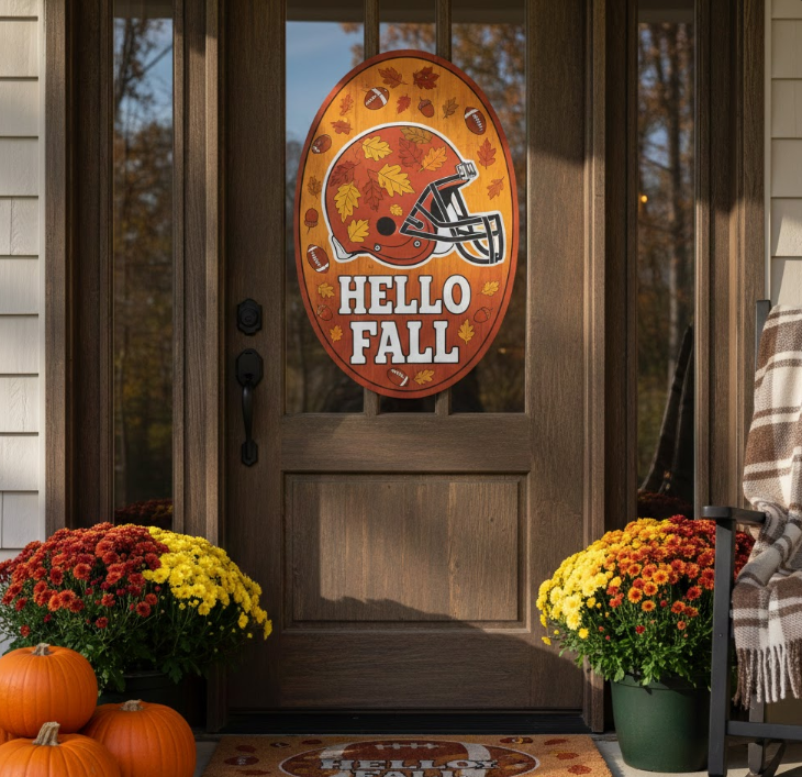 Football Fan Hello Fall