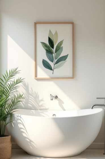 Framed Bathroom Artwork