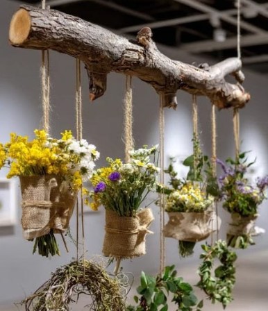 Fresh Foraged Branches
