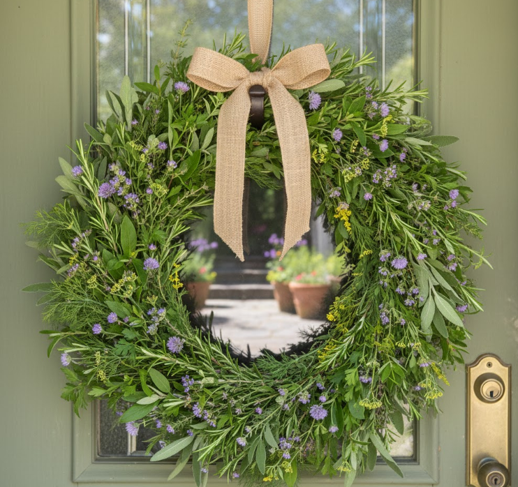  Fresh Herb Wreath