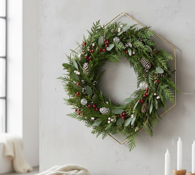 Fresh Modern Wreath