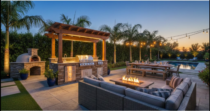 Fully Equipped Outdoor Space