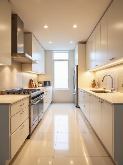 Galley-Style Kitchen