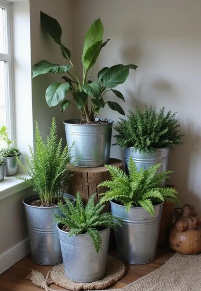 Galvanized Metal Accents