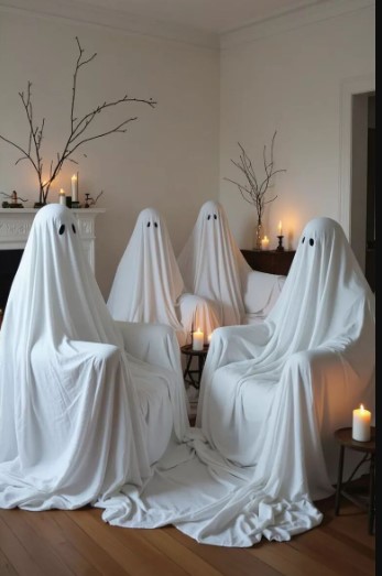 Ghostly Furniture and Bare Branches