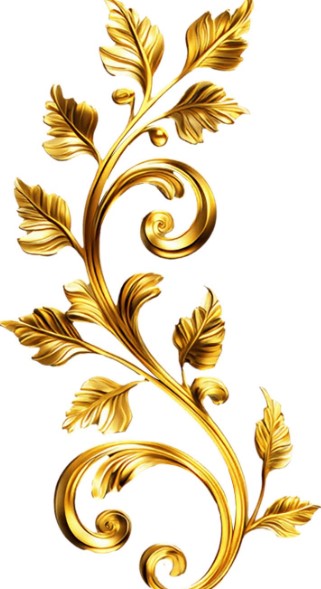 Gilded Gold Leaf Details