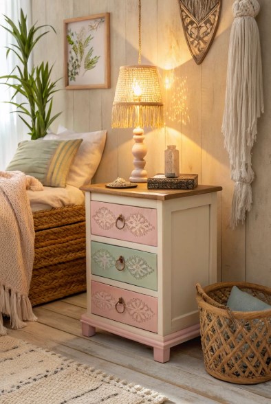 Give Old Furniture a Soft Pastel Makeover