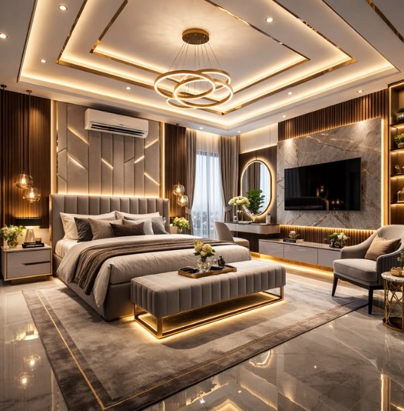 Glam Bedroom