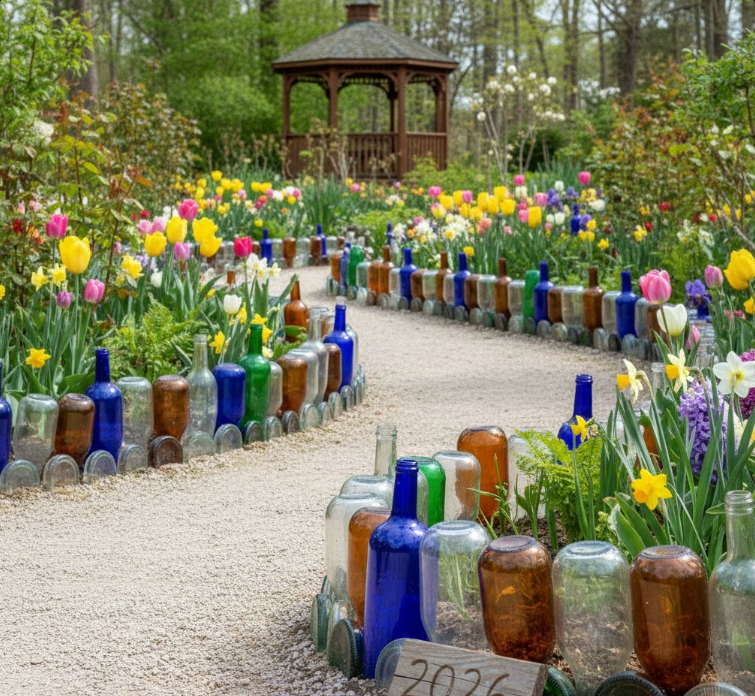 Glass Bottle Borders