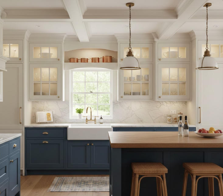 Glass-Front Cabinets
