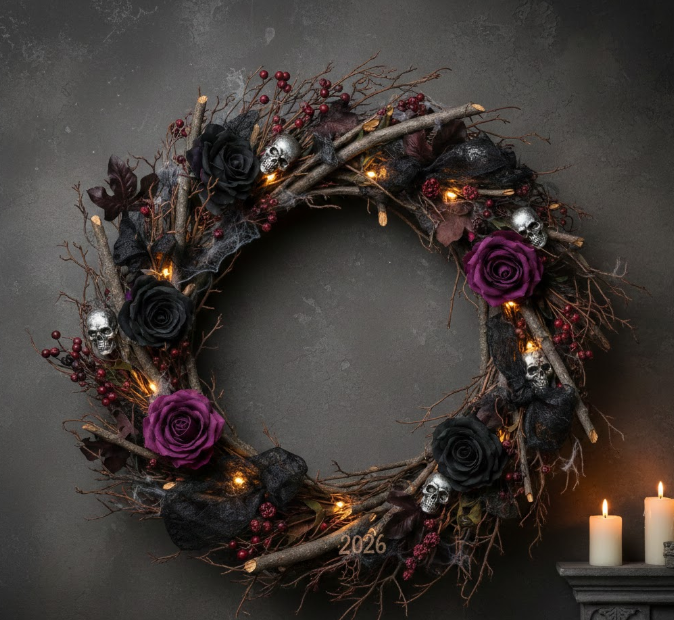 Gnarled Branch Wreath