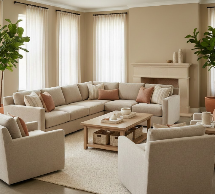 Go for Beige Seating