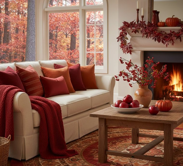 Go for Pops of Red