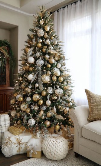 Gold Christmas Tree
