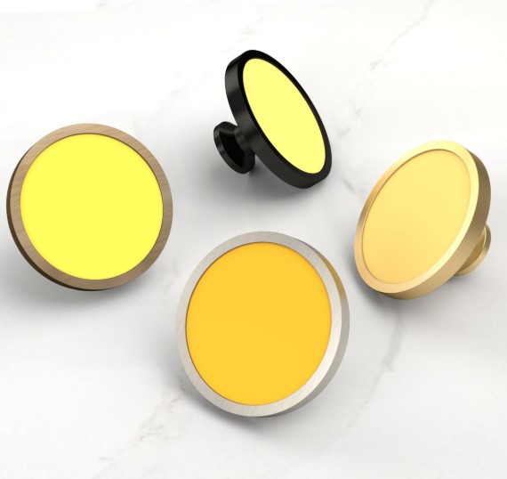Gold-Yellow Hardware
