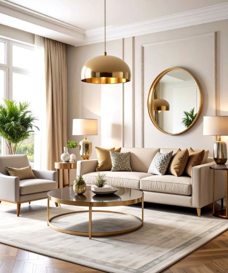 Gold and Brass Fixtures