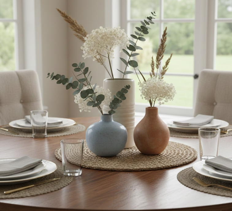 Grouped Vases