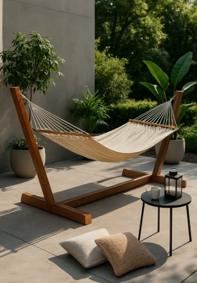 Hammock with a Stand