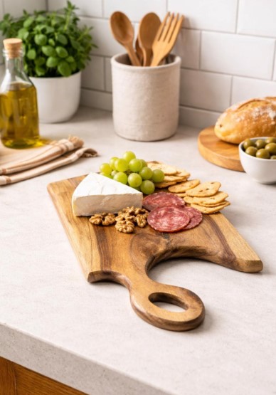 Handcrafted Wooden Serving Boards