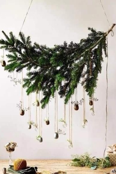 Hang Christmas Greenery