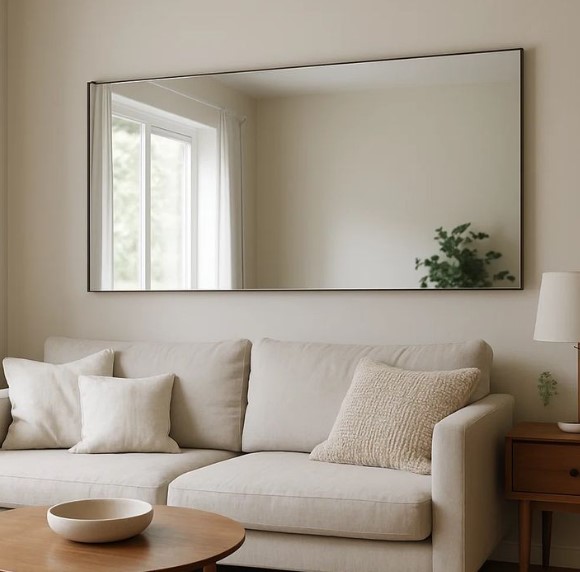 Hang Mirrors Above the TV