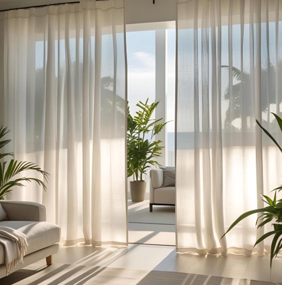 Hang Sheer Curtains