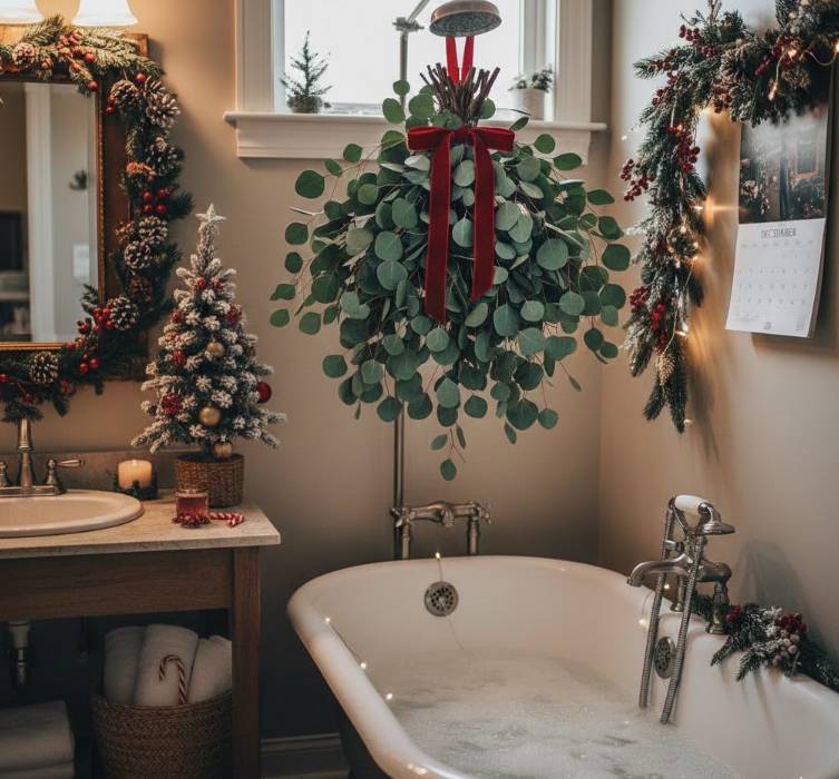 Hang a Eucalyptus Branch